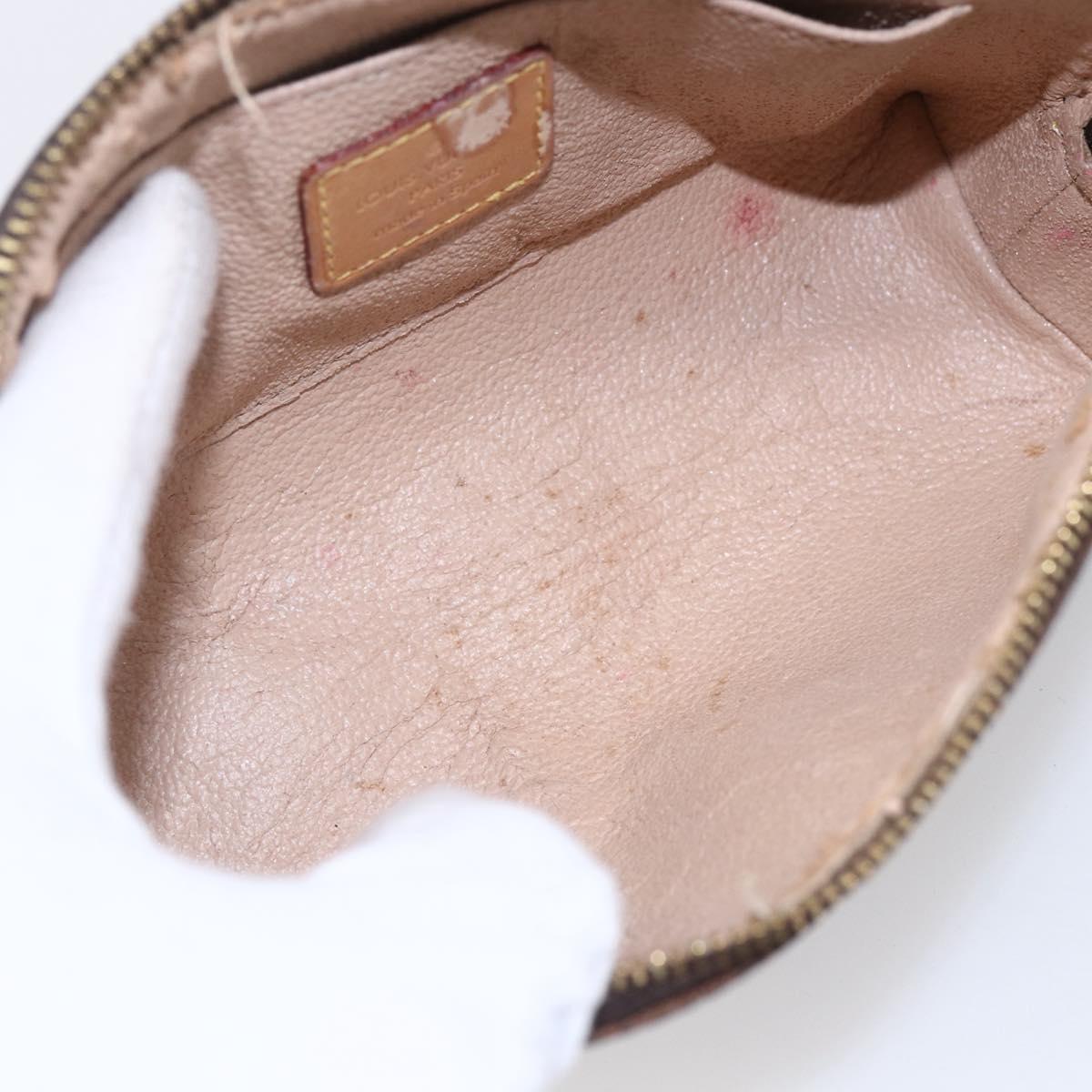 LOUIS VUITTON Monogram Pochette Cosmetic PM Pouch M43998 LV Auth BA8360