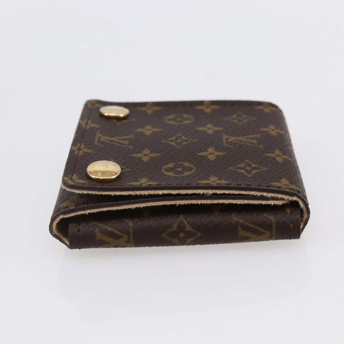 LOUIS VUITTON Monogram Jewelry Case Jewelry Box LV Auth BA8362