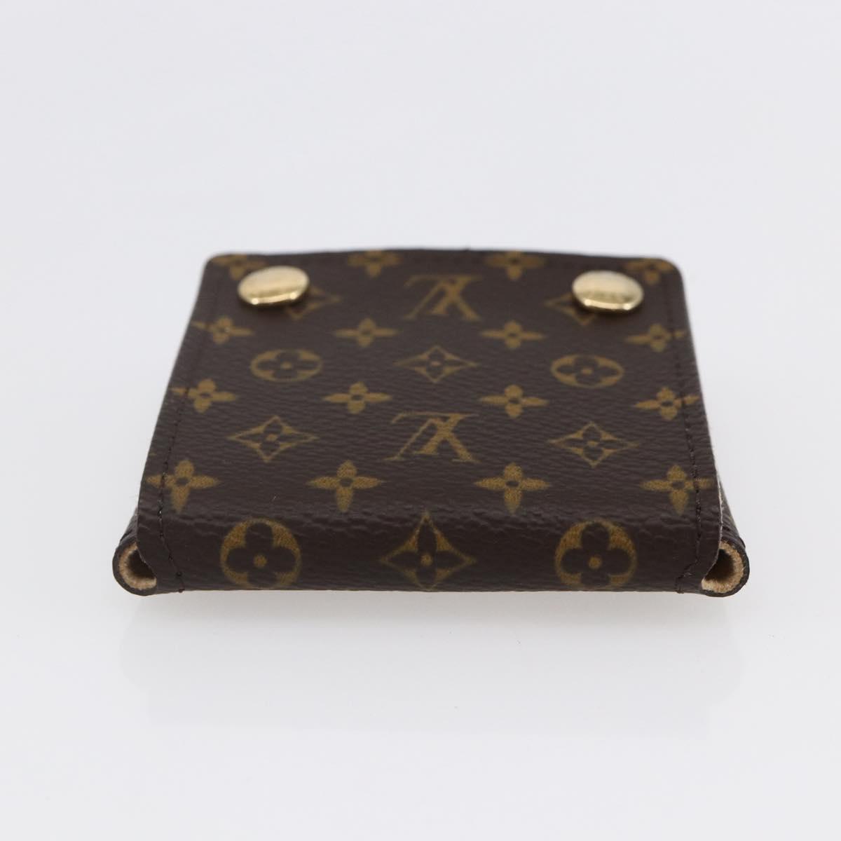 LOUIS VUITTON Monogram Jewelry Case Jewelry Box LV Auth BA8362