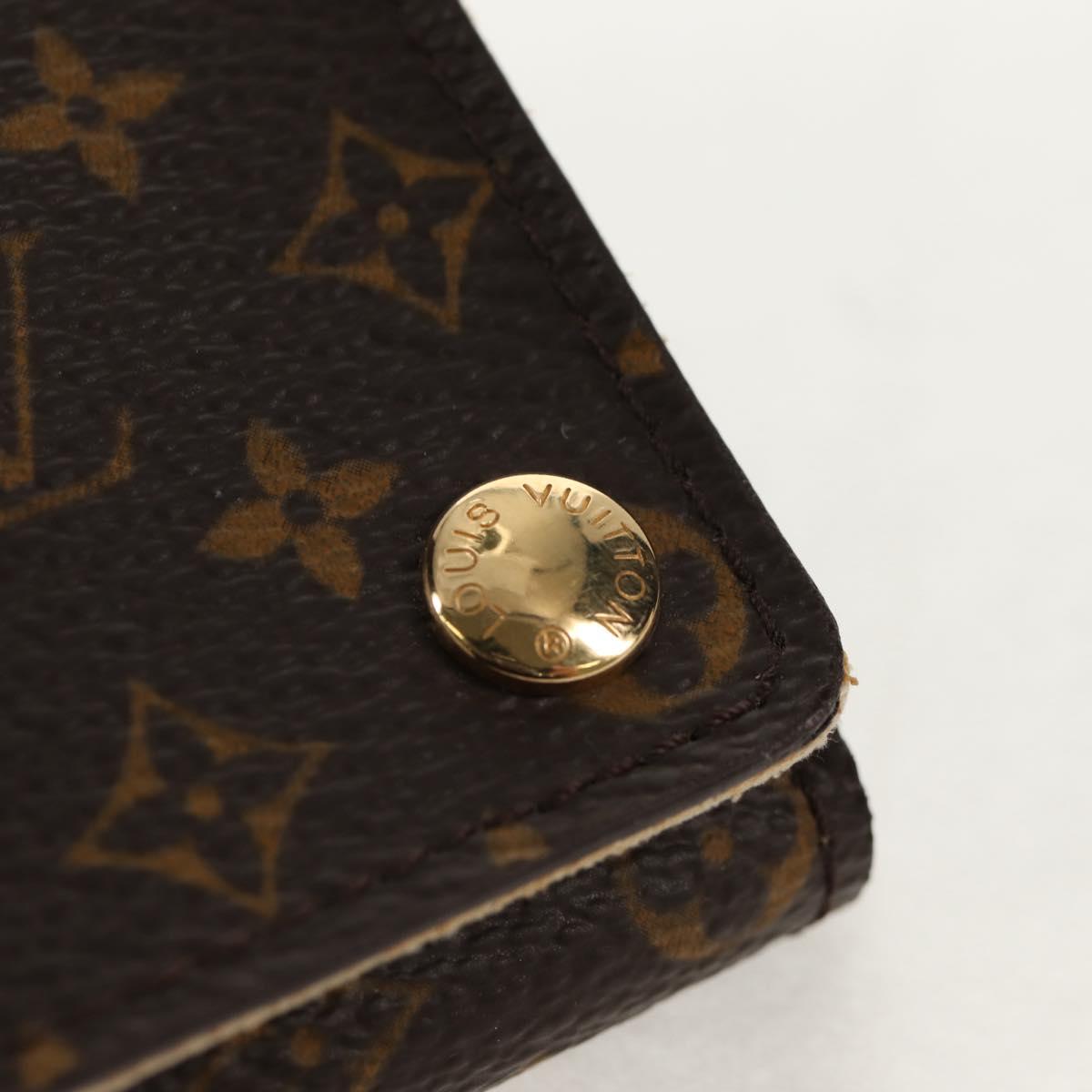 LOUIS VUITTON Monogram Jewelry case Jewelry Box LV Auth BA8373V