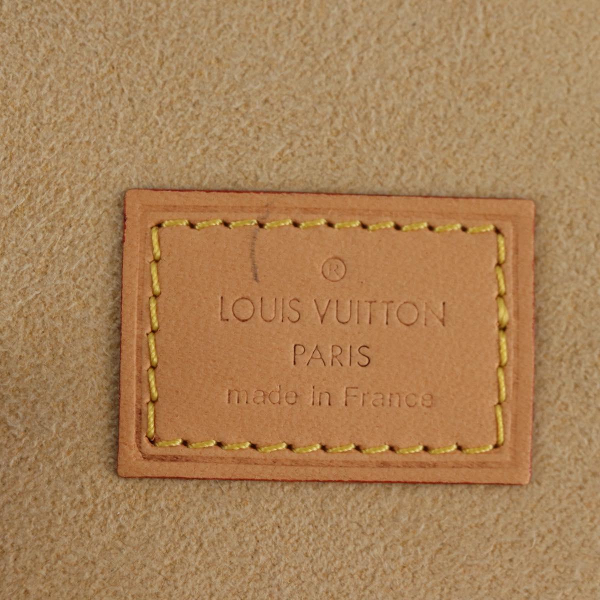 LOUIS VUITTON Monogram Jewelry case Jewelry Box LV Auth BA8373V