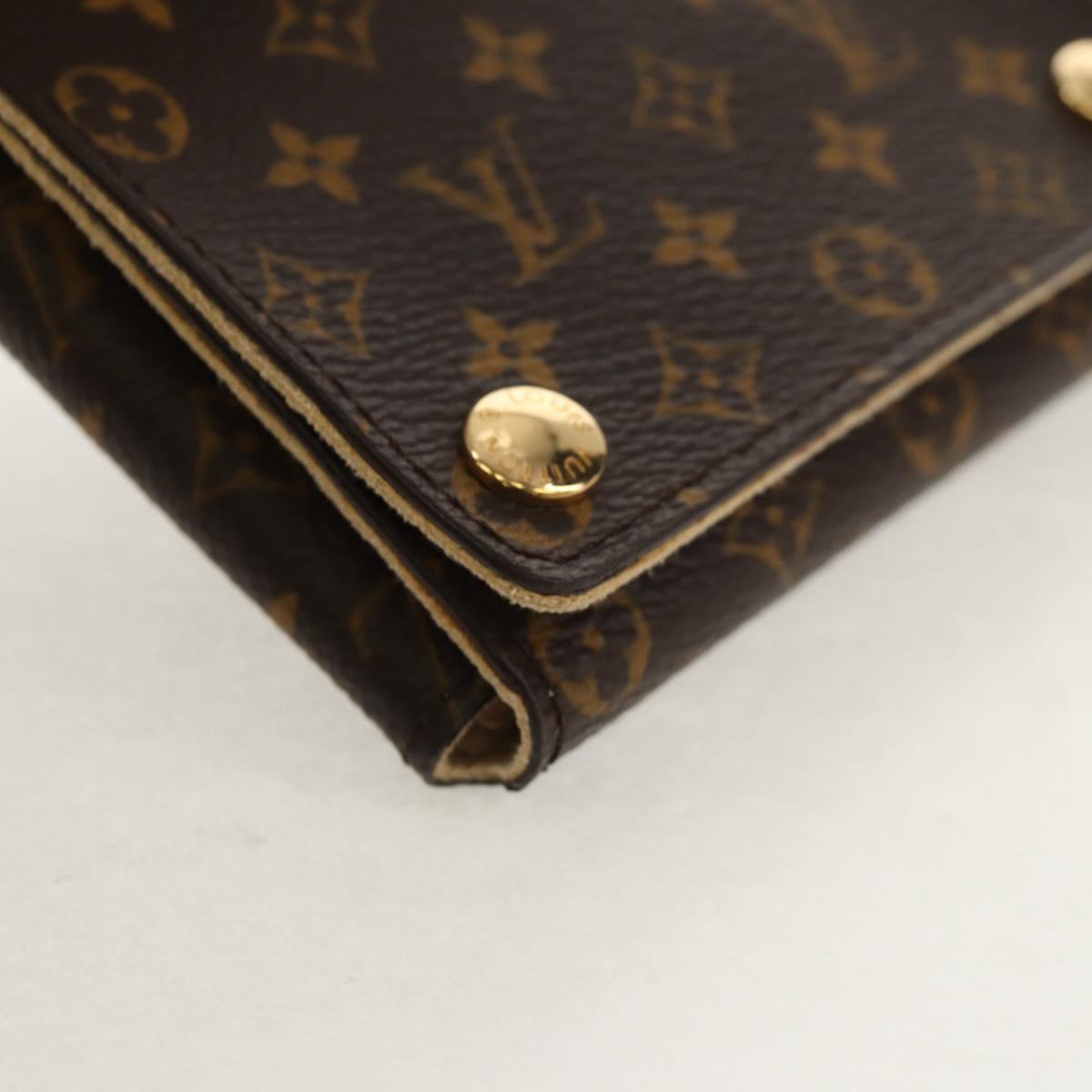 LOUIS VUITTON Monogram Jewelry case Jewelry Box LV Auth BA8373V