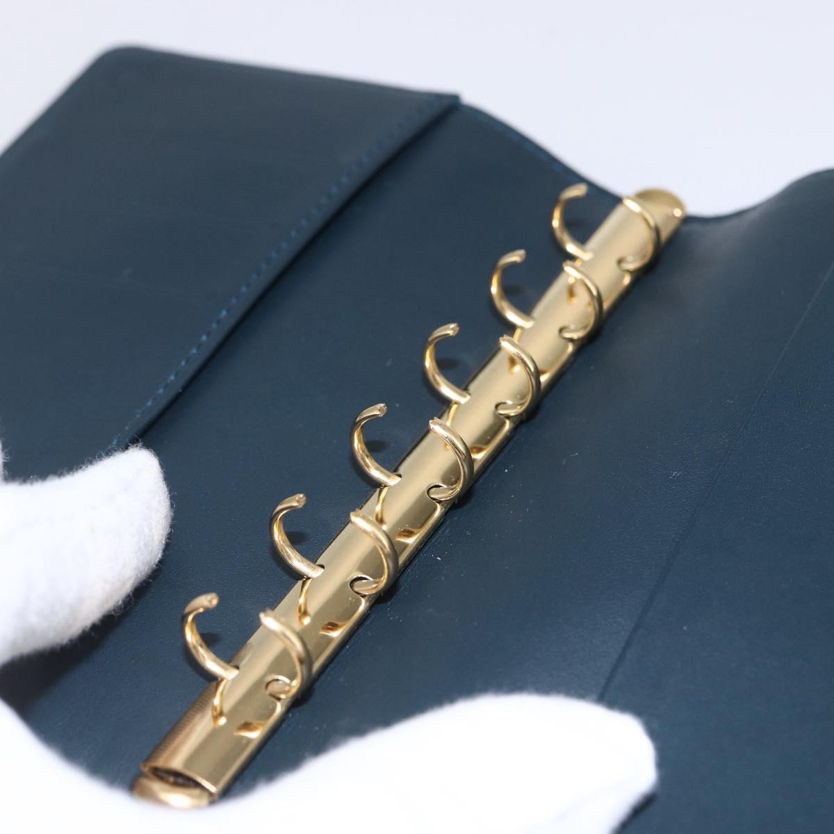 LOUIS VUITTON Vernis Agenda PM Day Planner Cover Bruny R21061 LV Auth BA8377