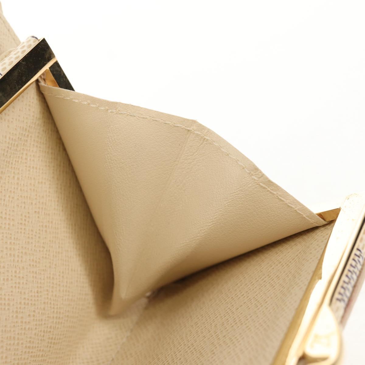 LOUIS VUITTON Damier Azur Portefeuille Viennois Wallet N61676 LV Auth BA8382V