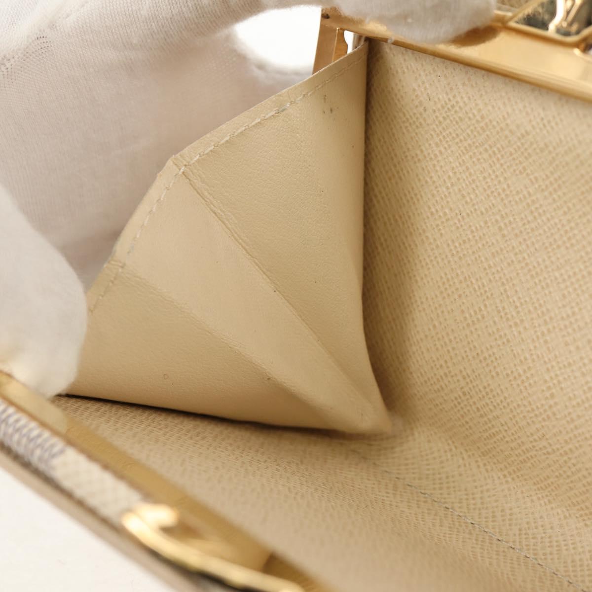 LOUIS VUITTON Damier Azur Portefeuille Viennois Wallet N61676 LV Auth BA8382V