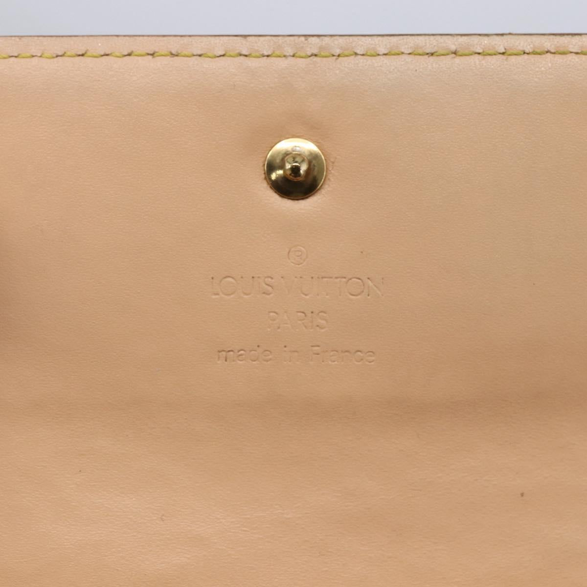 LOUIS VUITTON Multicolor Porte Tresor International Wallet M92659 Auth BA8384