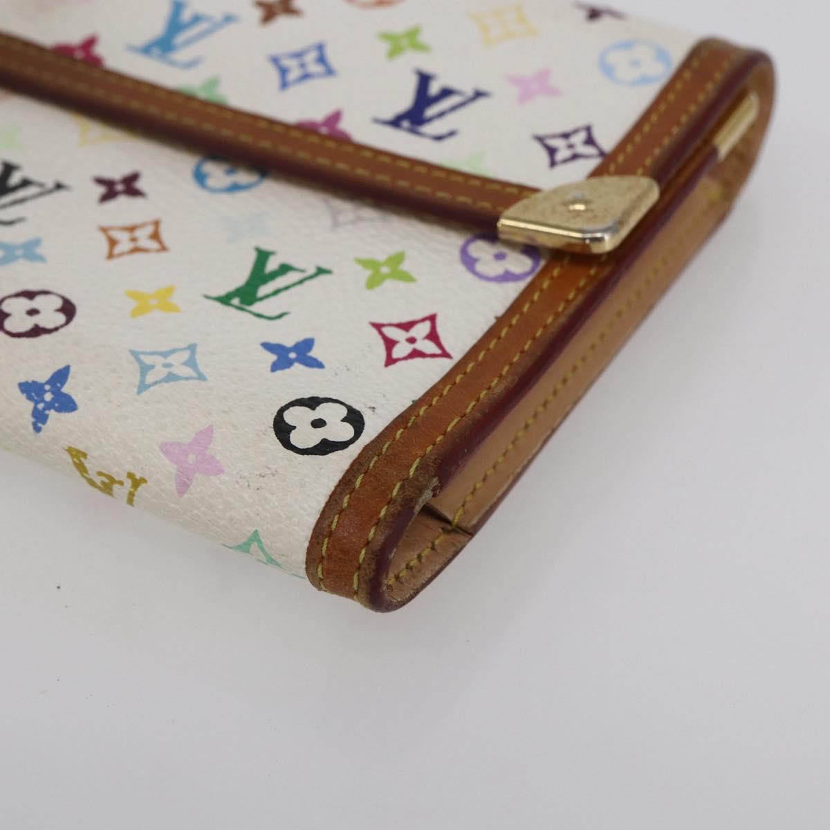 LOUIS VUITTON Multicolor Porte Tresor International Wallet M92659 Auth BA8384