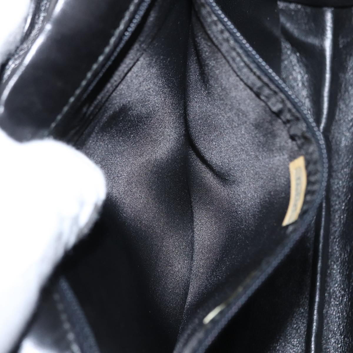 CHANEL Matelasse Shoulder Bag Lamb Skin Brown Gold CC Auth BA8409