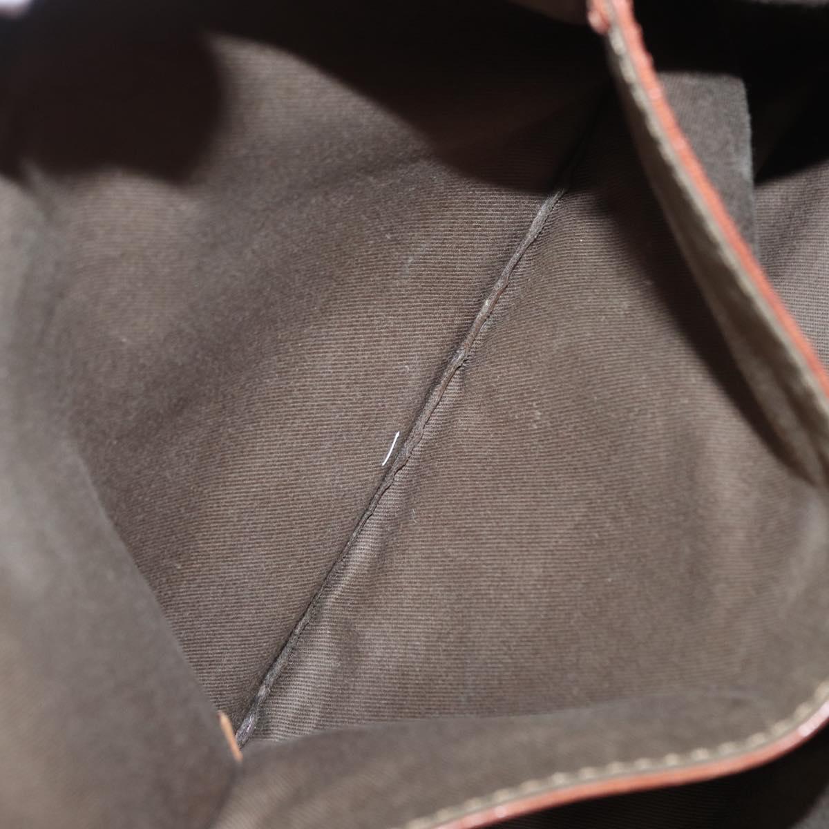 Chloe Shoulder Bag Denim Blue Gold Auth BA8433