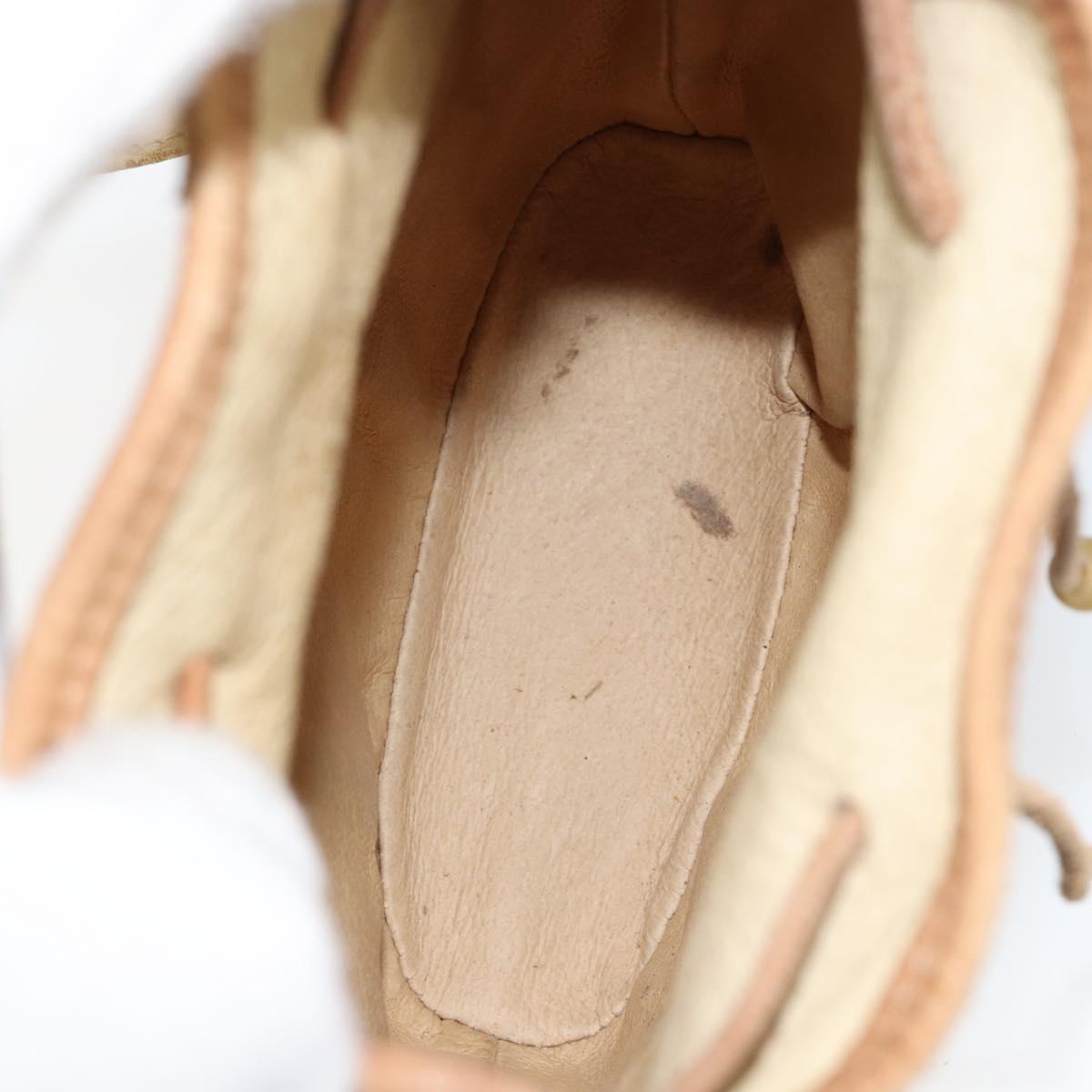 GUCCI GG Supreme Shoulder Bag PVC Beige Gold 001 261 0952 Auth BA8451