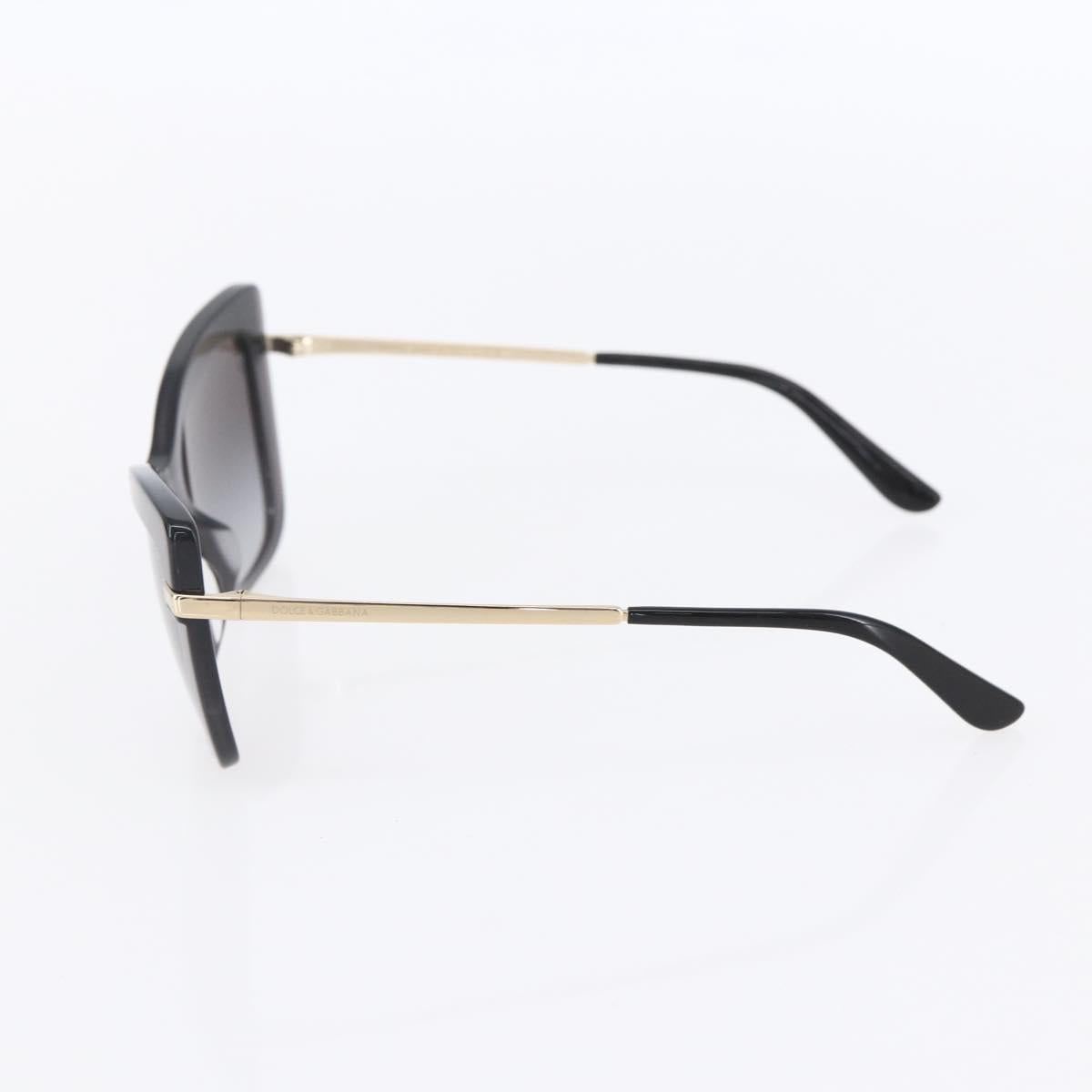 DOLCE&GABBANA Sunglasses plastic Black Auth BA8460