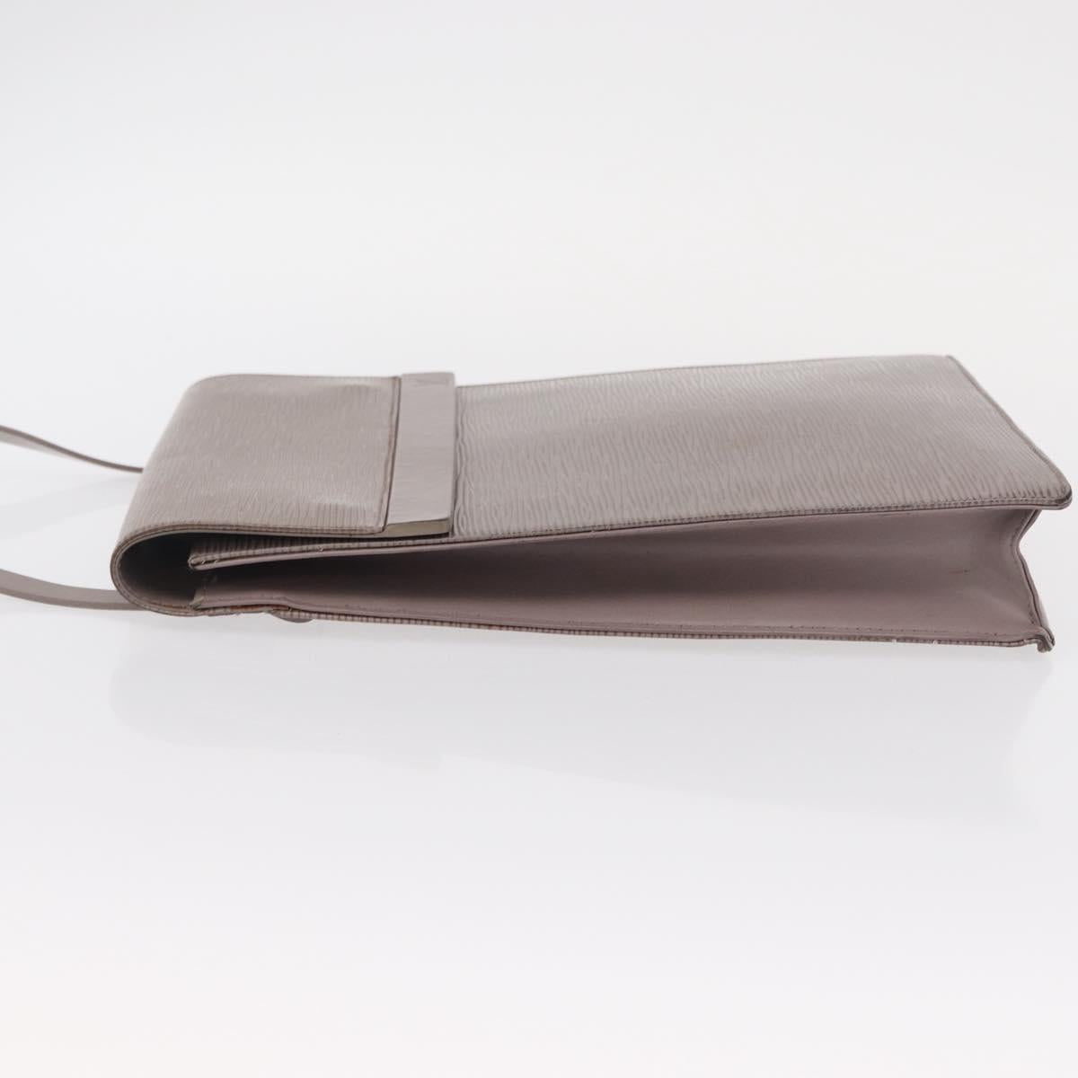 LOUIS VUITTON Epi Ramatuelle Shoulder Bag Lilac M5247B LV Auth BA8470