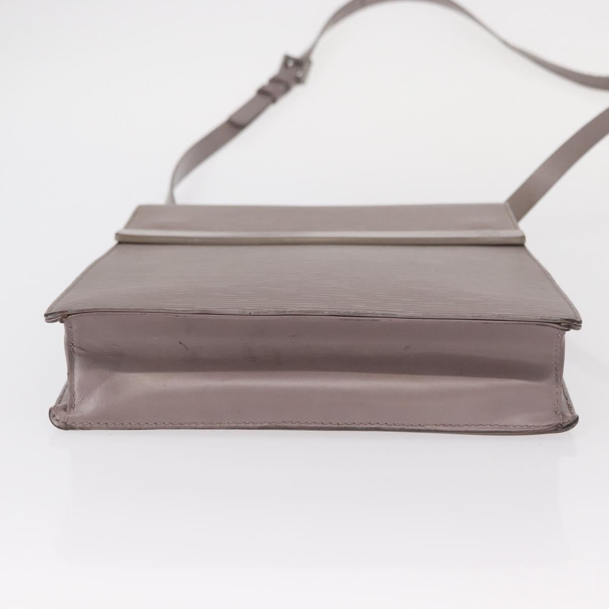 LOUIS VUITTON Epi Ramatuelle Shoulder Bag Lilac M5247B LV Auth BA8470