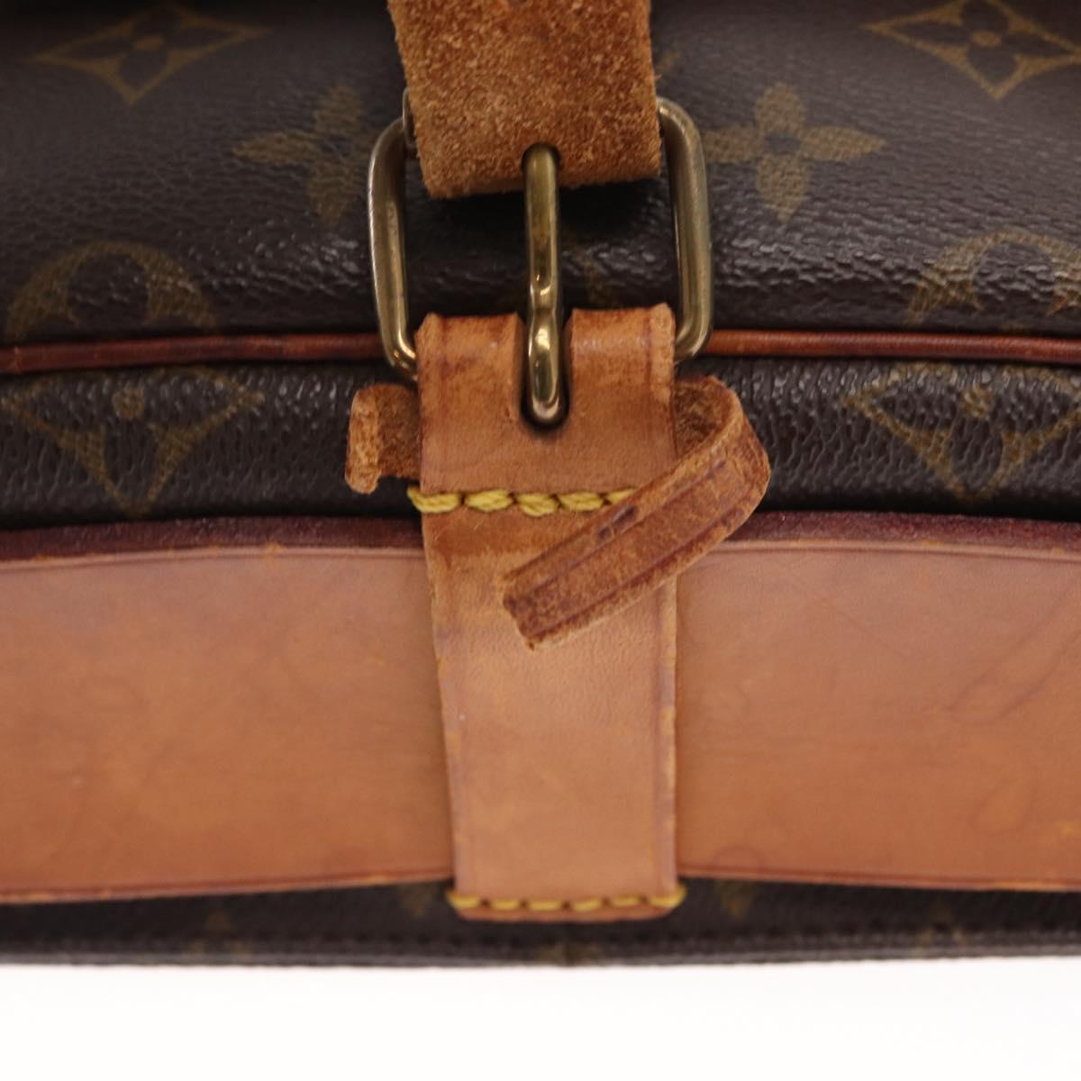 LOUIS VUITTON Monogram Cartouchiere MM Shoulder Bag M51253 LV Auth BA8476