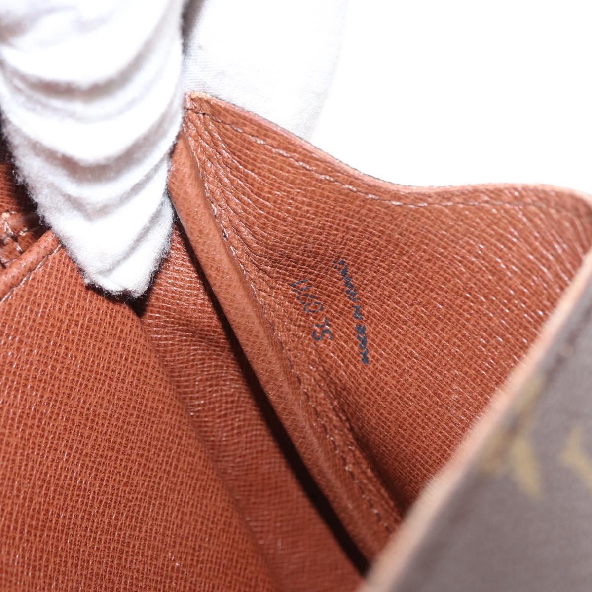 LOUIS VUITTON Monogram Cartouchiere MM Shoulder Bag M51253 LV Auth BA8476