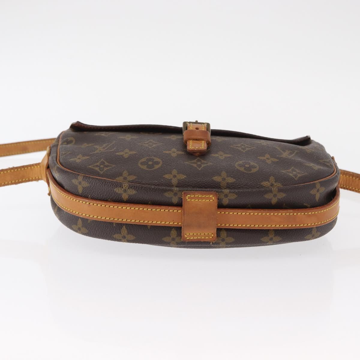 LOUIS VUITTON Monogram Jeune Fille MM Shoulder Bag M51226 LV Auth BA8478