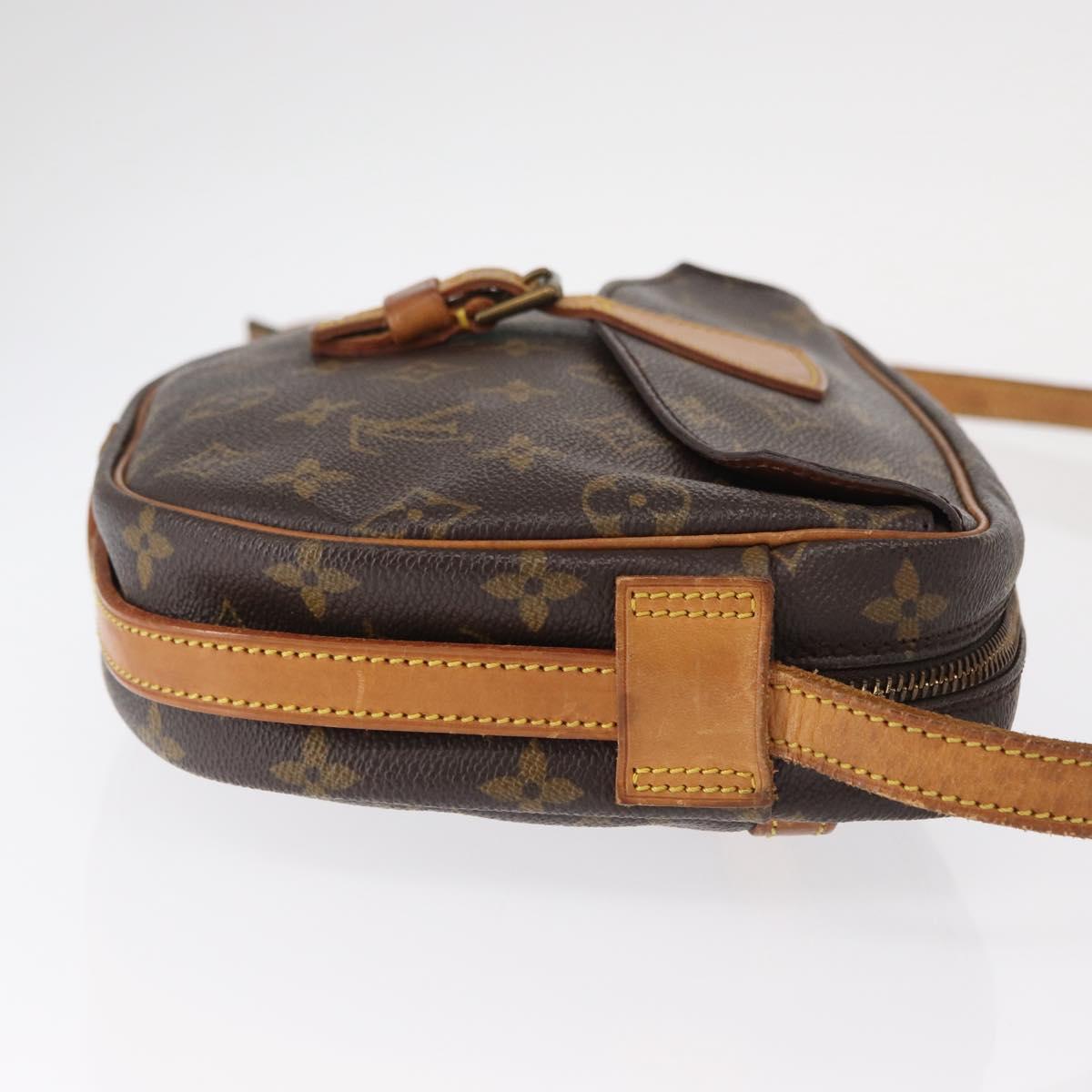 LOUIS VUITTON Monogram Jeune Fille MM Shoulder Bag M51226 LV Auth BA8478