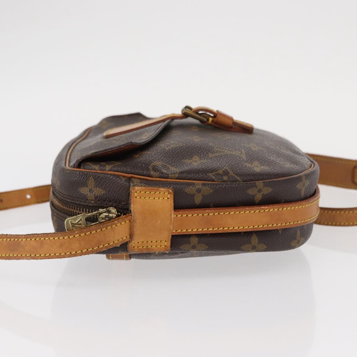 LOUIS VUITTON Monogram Jeune Fille MM Shoulder Bag M51226 LV Auth BA8478