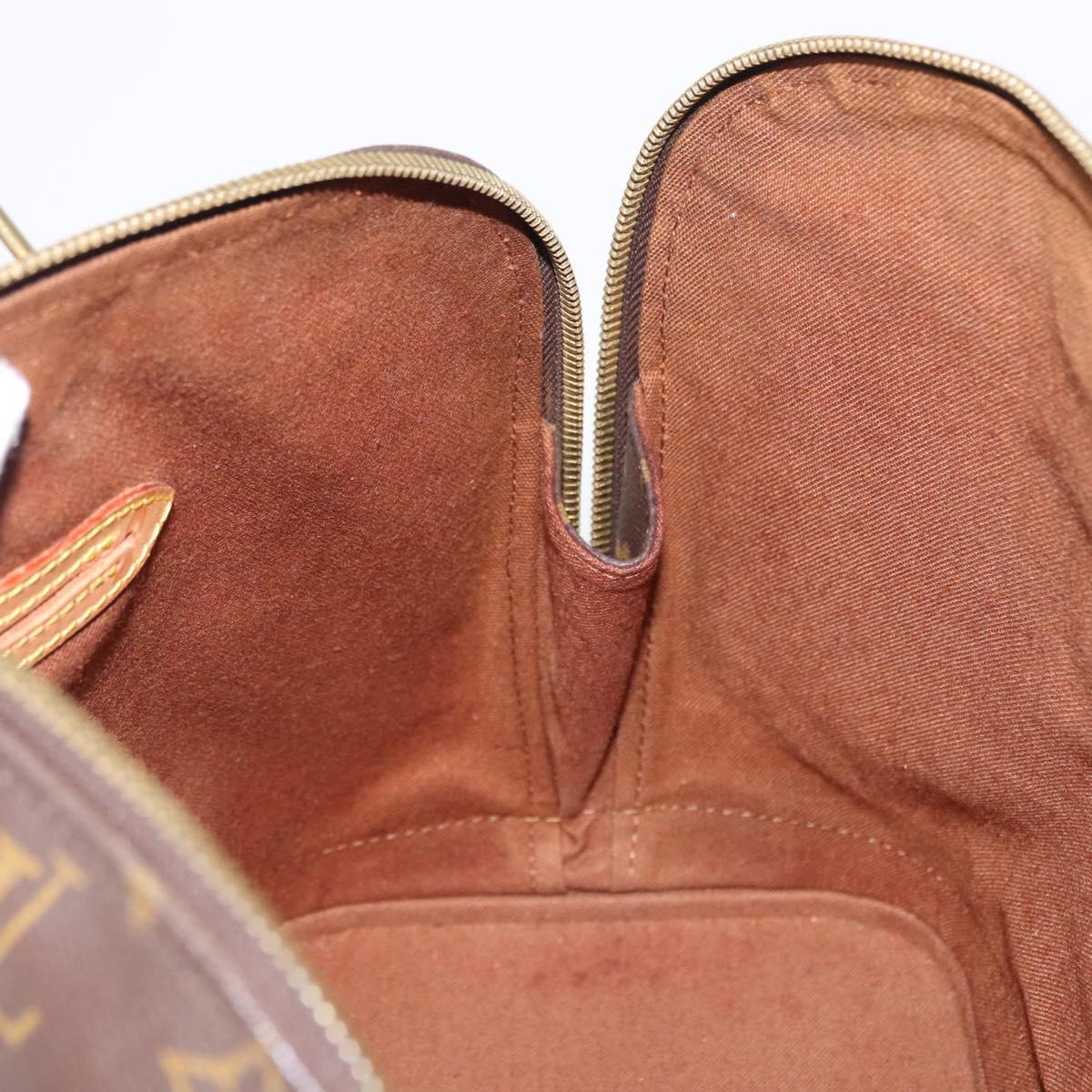 LOUIS VUITTON Monogram Alma Hand Bag M51130 LV Auth BA8479