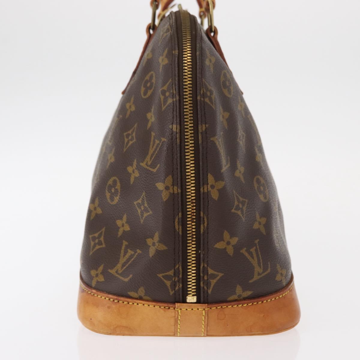LOUIS VUITTON Monogram Alma Hand Bag M51130 LV Auth BA8479