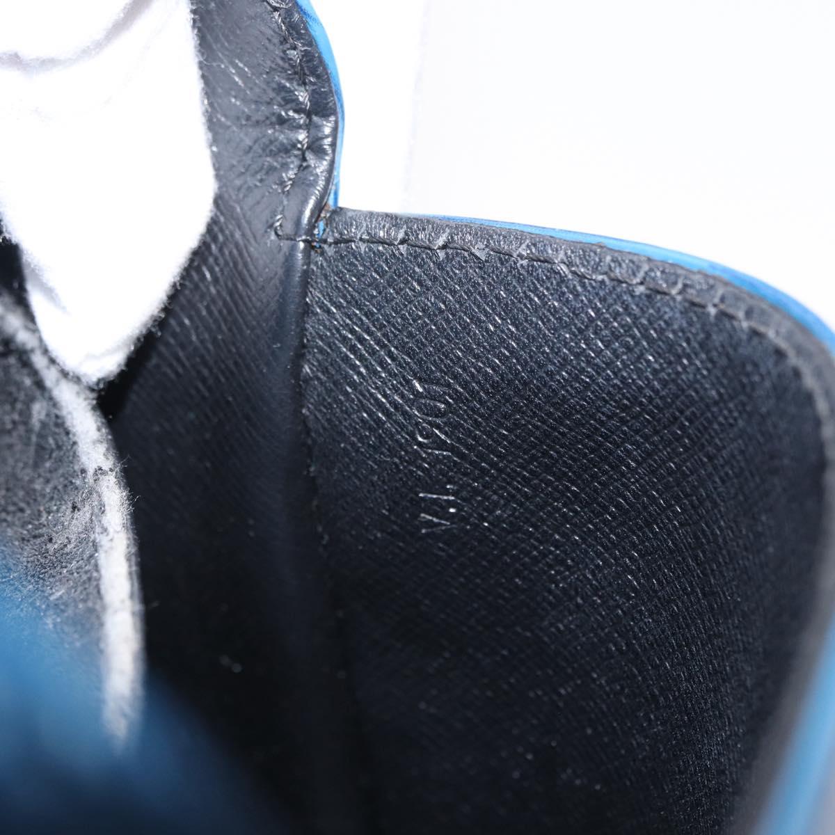 LOUIS VUITTON Epi Saint Cloud PM Shoulder Bag Blue M52195 LV Auth BA8480