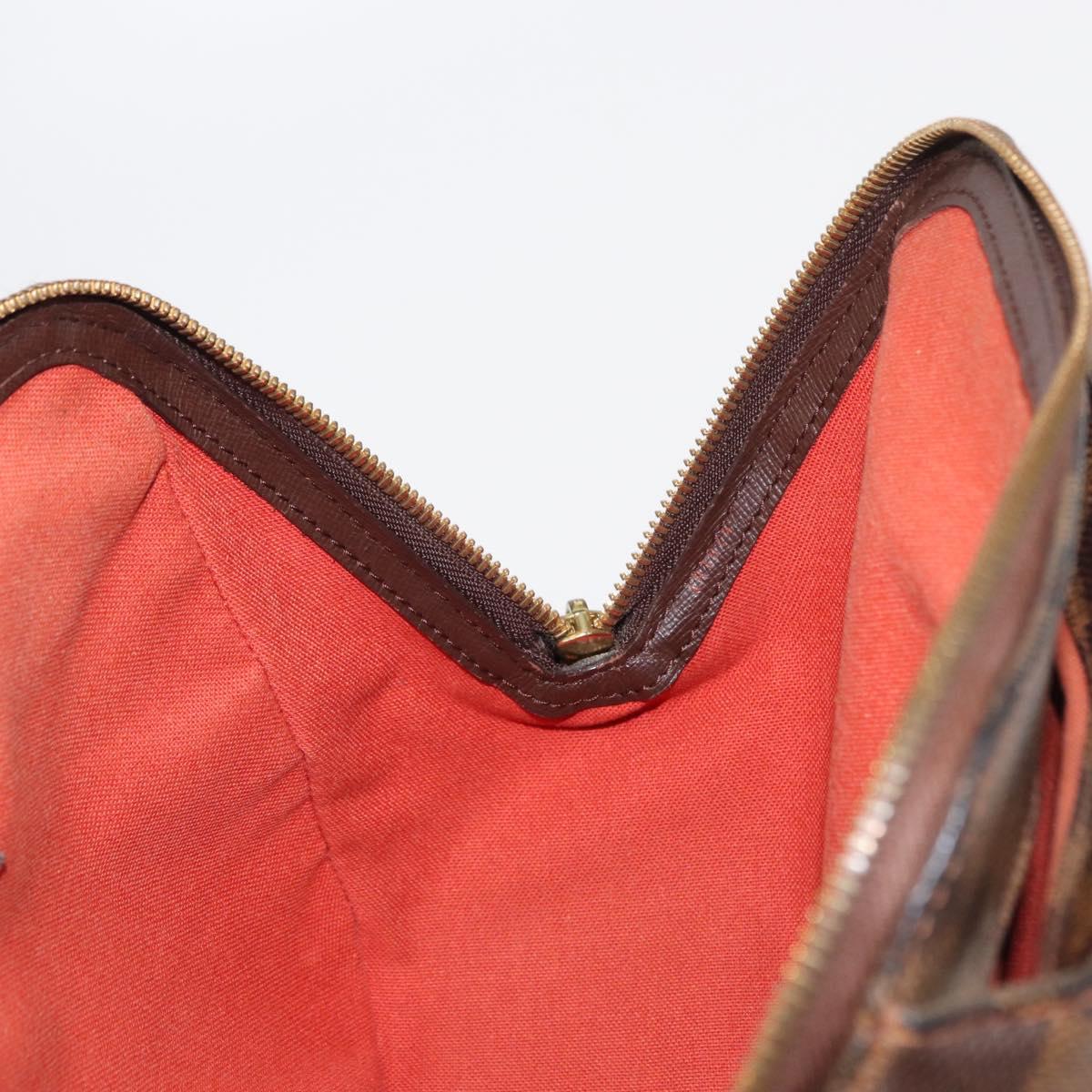 LOUIS VUITTON Damier Ebene Belem PM Hand Bag N51173 LV Auth BA8482