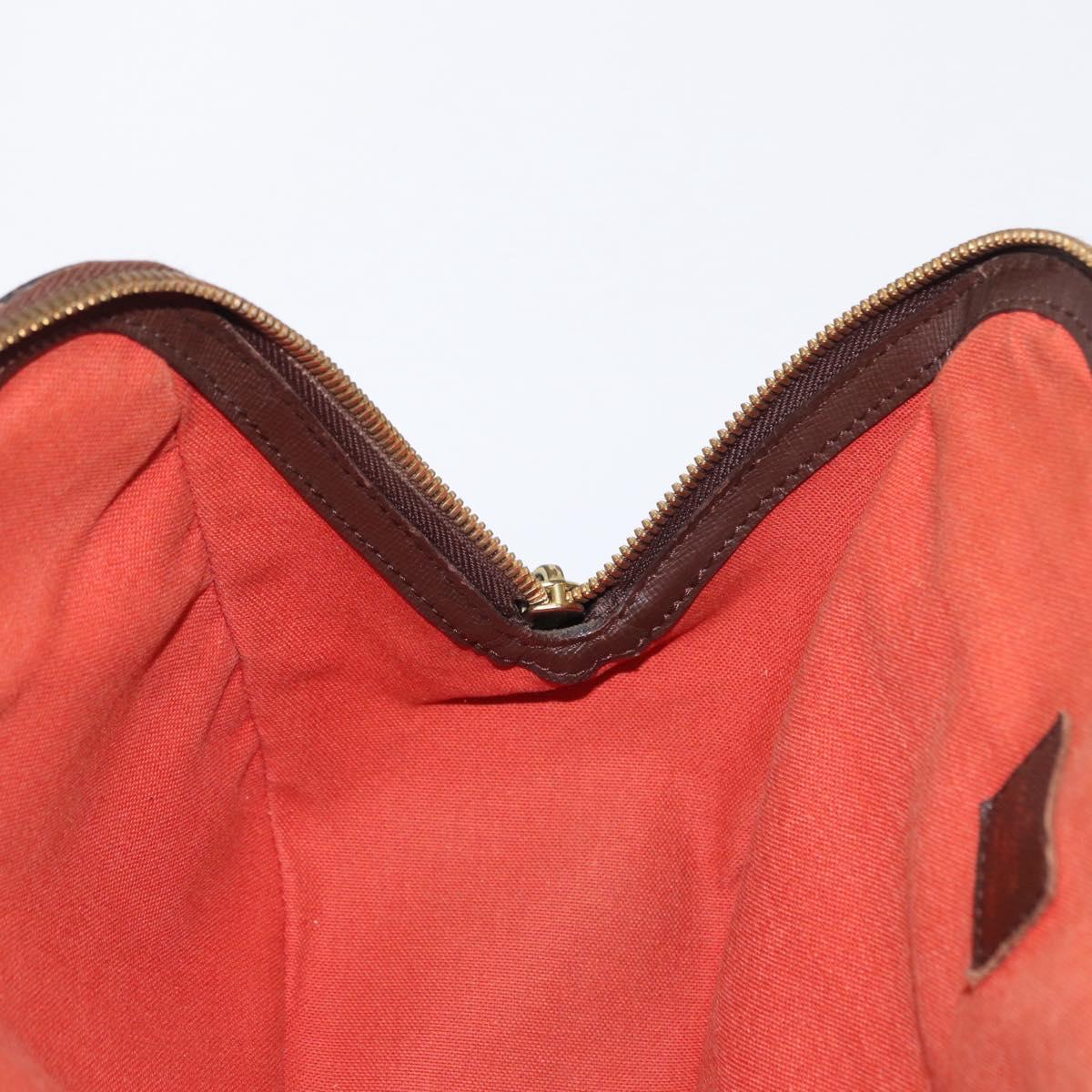 LOUIS VUITTON Damier Ebene Belem PM Hand Bag N51173 LV Auth BA8482