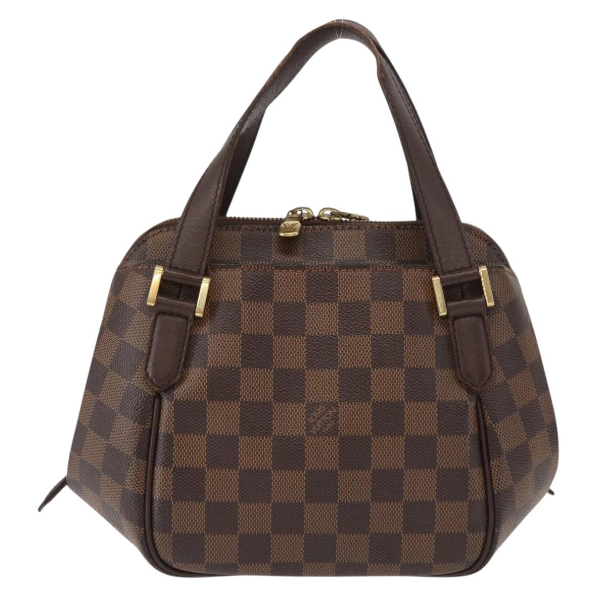 LOUIS VUITTON Damier Ebene Belem PM Hand Bag N51173 LV Auth BA8482
