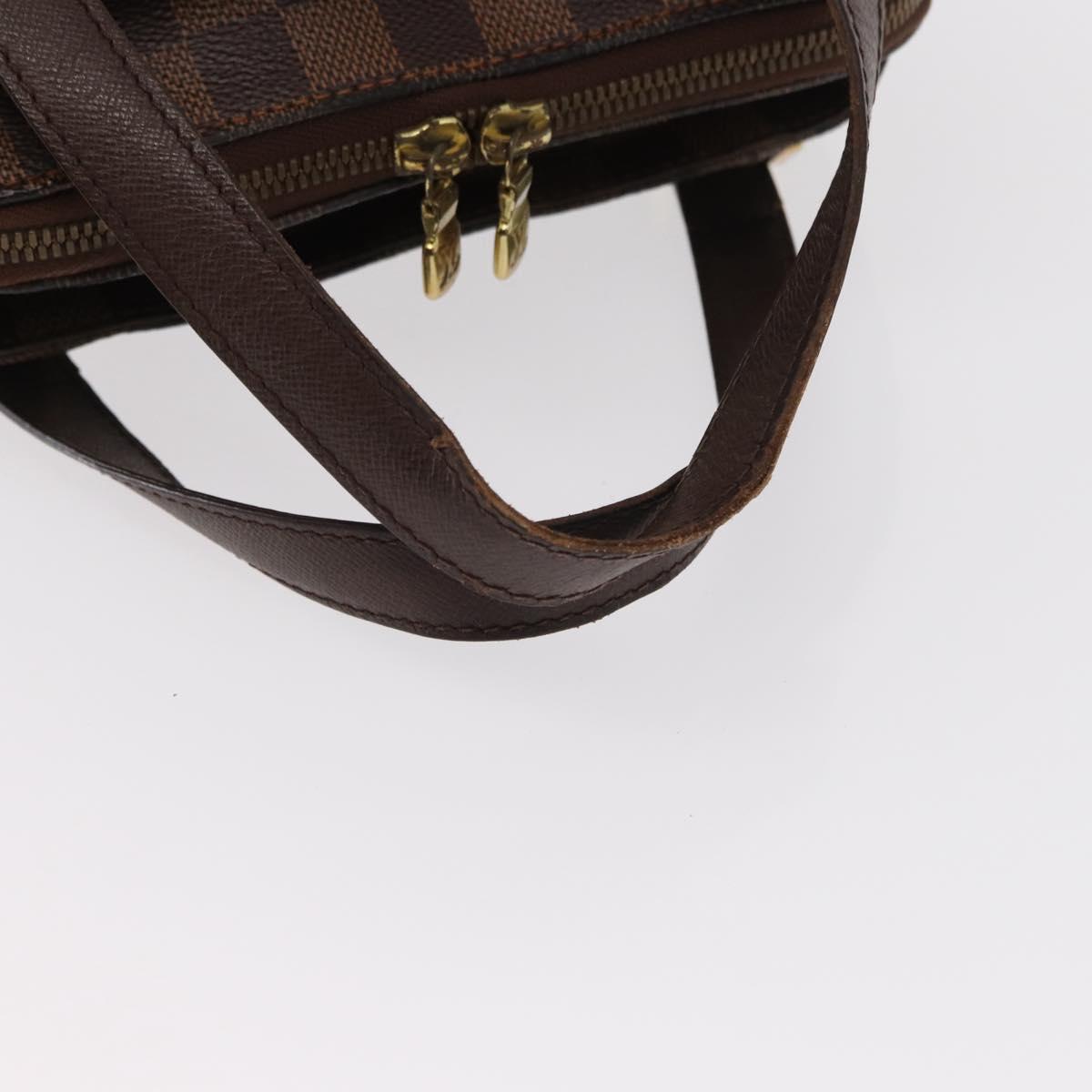 LOUIS VUITTON Damier Ebene Belem PM Hand Bag N51173 LV Auth BA8482