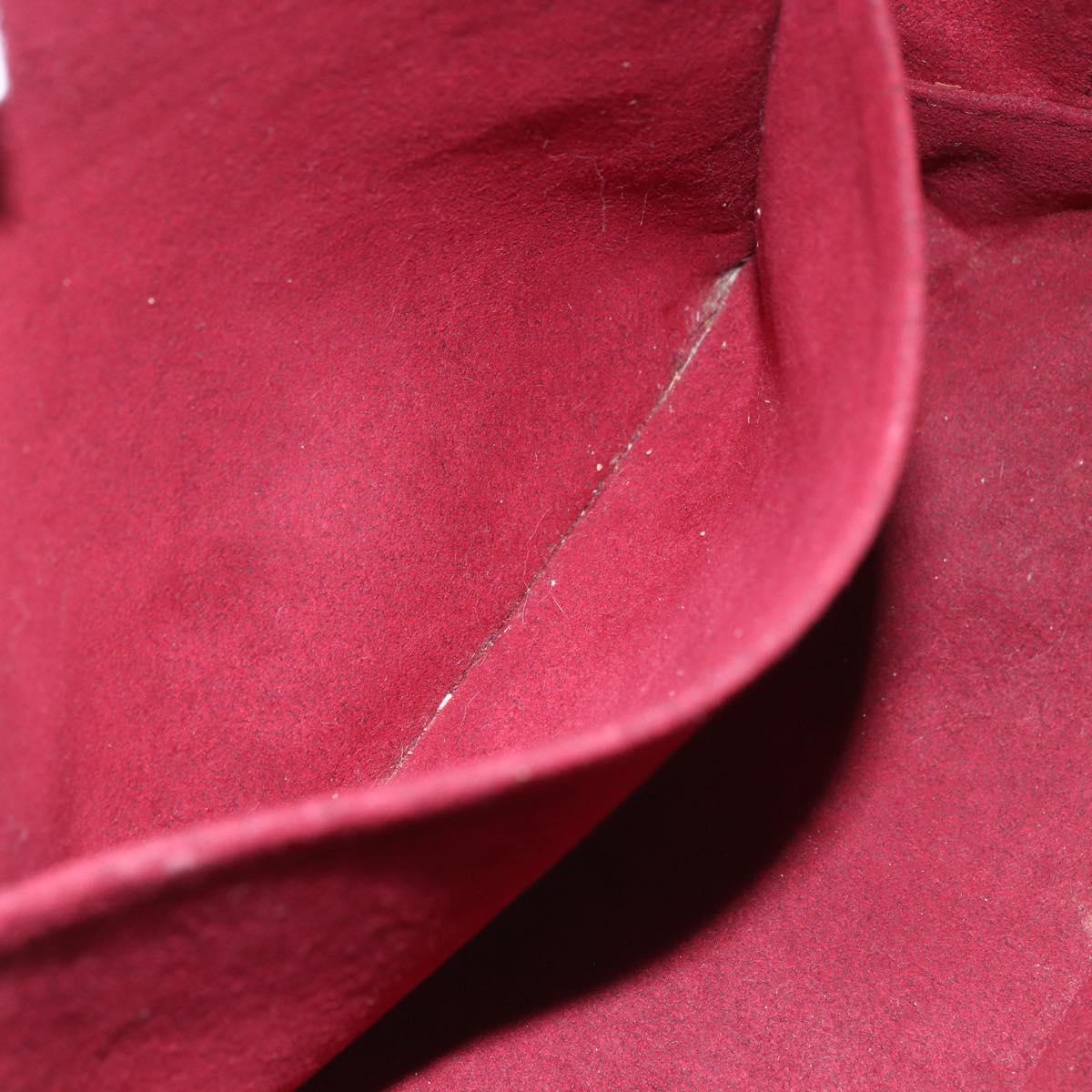 LOUIS VUITTON Monogram Multicolor Trouville Hand Bag White M92663 LV Auth BA8483