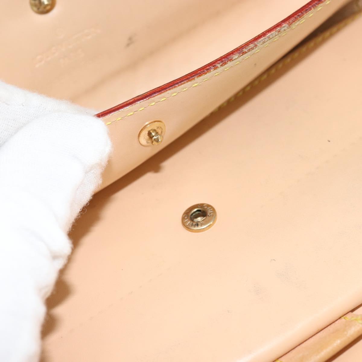 LOUIS VUITTON Monogram Multicolor Porte Tresor Wallet Black M92658 Auth BA8497