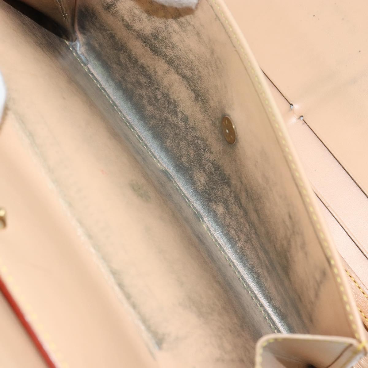 LOUIS VUITTON Monogram Multicolor Porte Tresor Wallet Black M92658 Auth BA8497