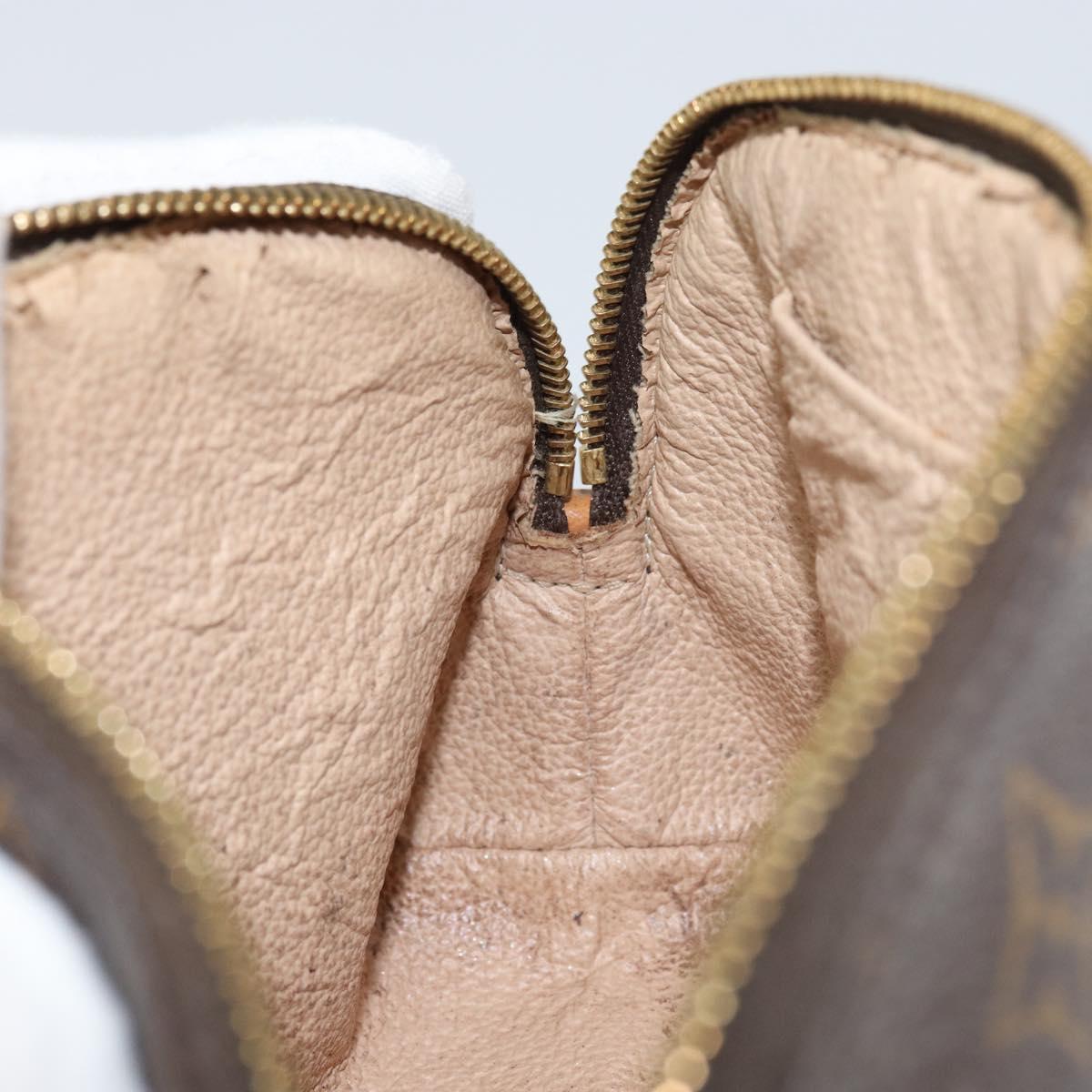 LOUIS VUITTON Monogram Pochette Cosmetic PM Pouch M43998 LV Auth BA8498