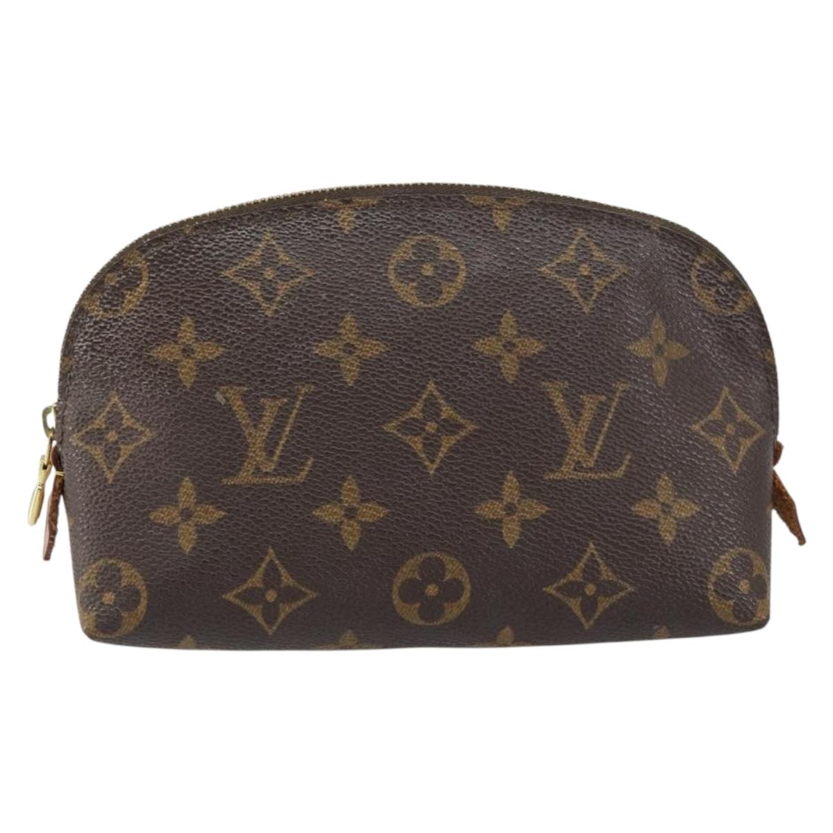 LOUIS VUITTON Monogram Pochette Cosmetic PM Pouch M43998 LV Auth BA8498