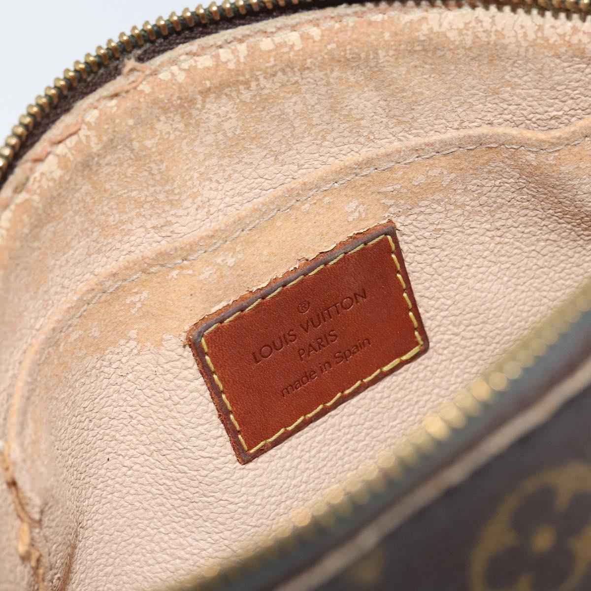 LOUIS VUITTON Monogram Pochette Cosmetic PM Pouch M43998 LV Auth BA8499