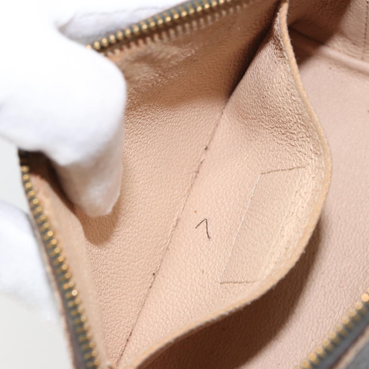 LOUIS VUITTON Monogram Pochette Cosmetic PM Pouch M43998 LV Auth BA8499