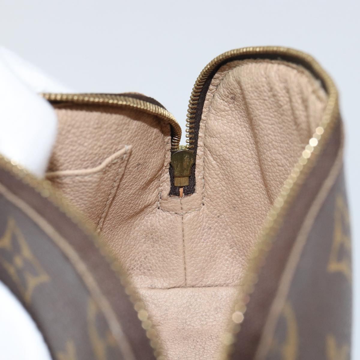 LOUIS VUITTON Monogram Pochette Cosmetic PM Pouch M43998 LV Auth BA8500