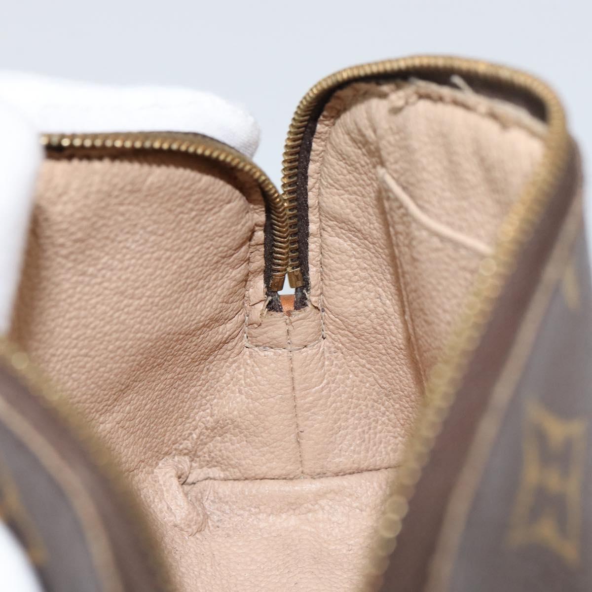 LOUIS VUITTON Monogram Pochette Cosmetic PM Pouch M43998 LV Auth BA8500