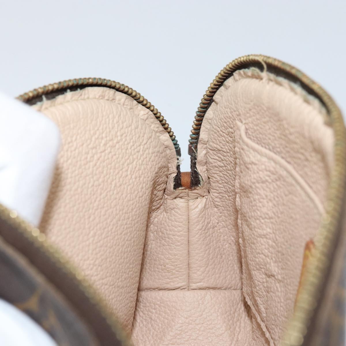 LOUIS VUITTON Monogram Pochette Cosmetic PM Pouch M43998 LV Auth BA8501