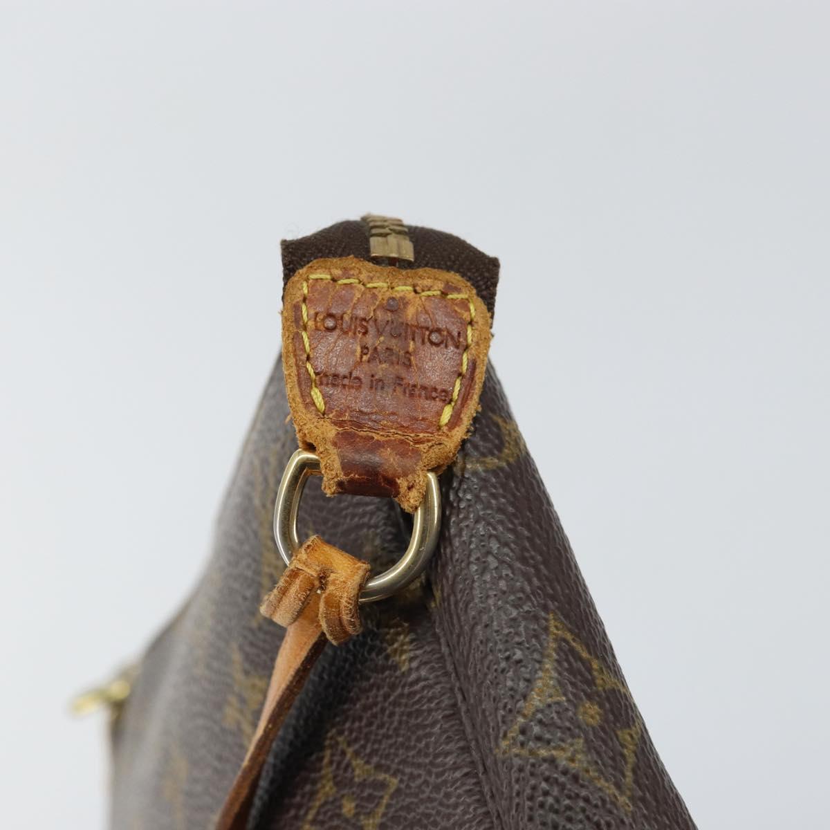 LOUIS VUITTON Monogram Pochette Accessoires Pouch M51980 LV Auth BA8503