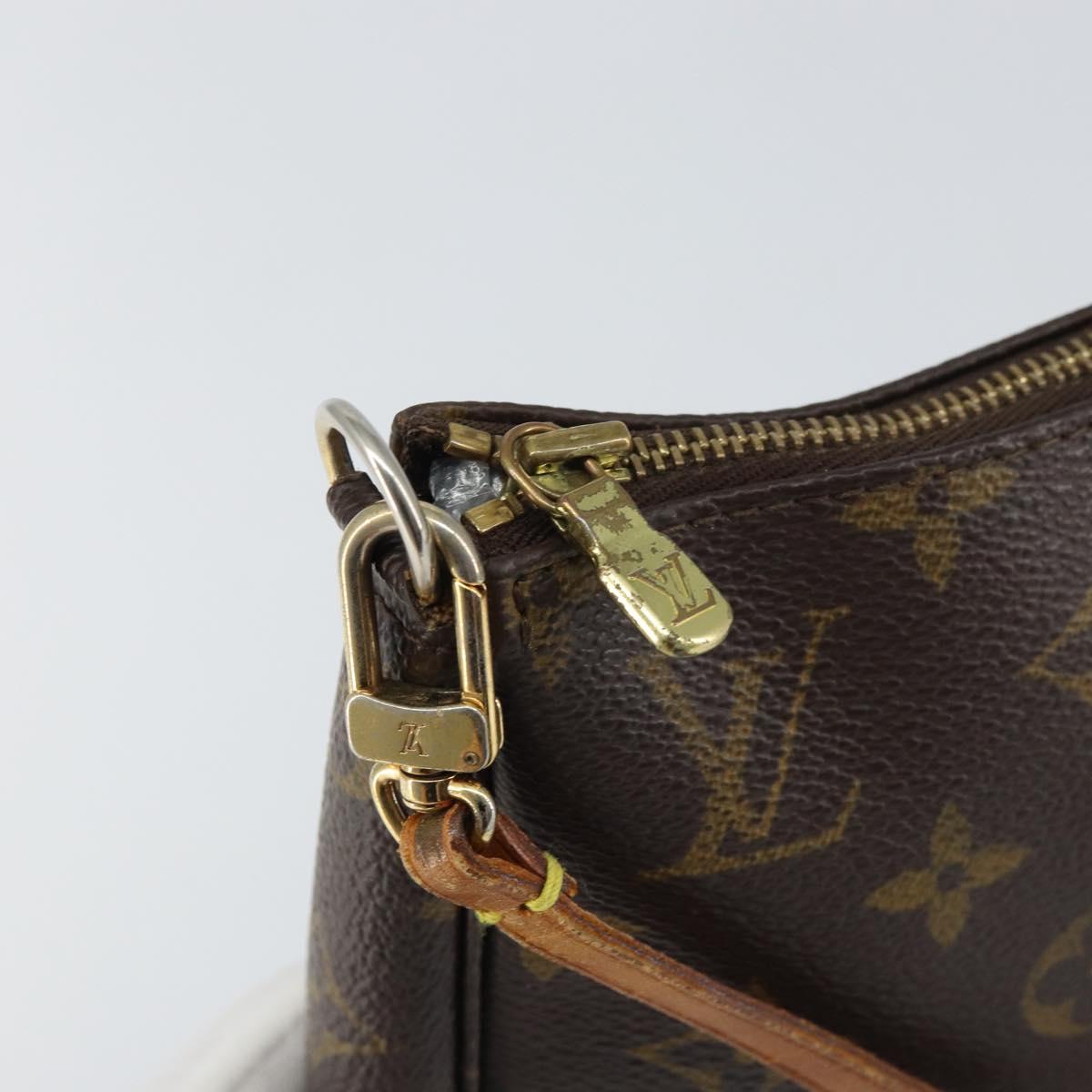 LOUIS VUITTON Monogram Pochette Accessoires Pouch M51980 LV Auth BA8503