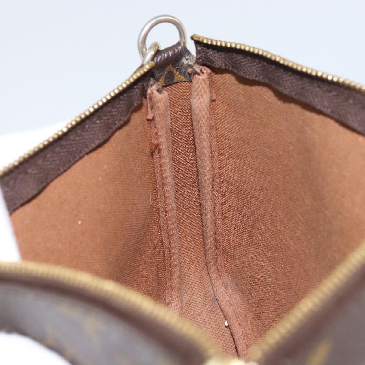 LOUIS VUITTON Monogram Pochette Accessoires Pouch M51980 LV Auth BA8503