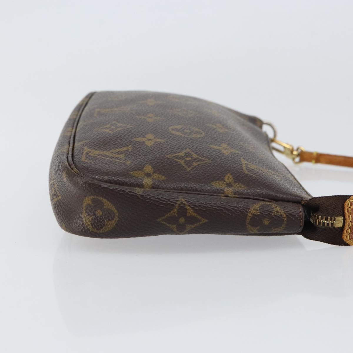 LOUIS VUITTON Monogram Pochette Accessoires Pouch M51980 LV Auth BA8503