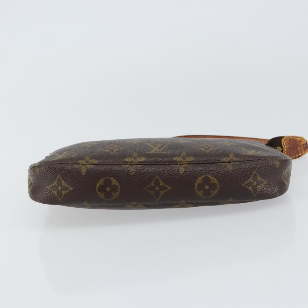 LOUIS VUITTON Monogram Pochette Accessoires Pouch M51980 LV Auth BA8503