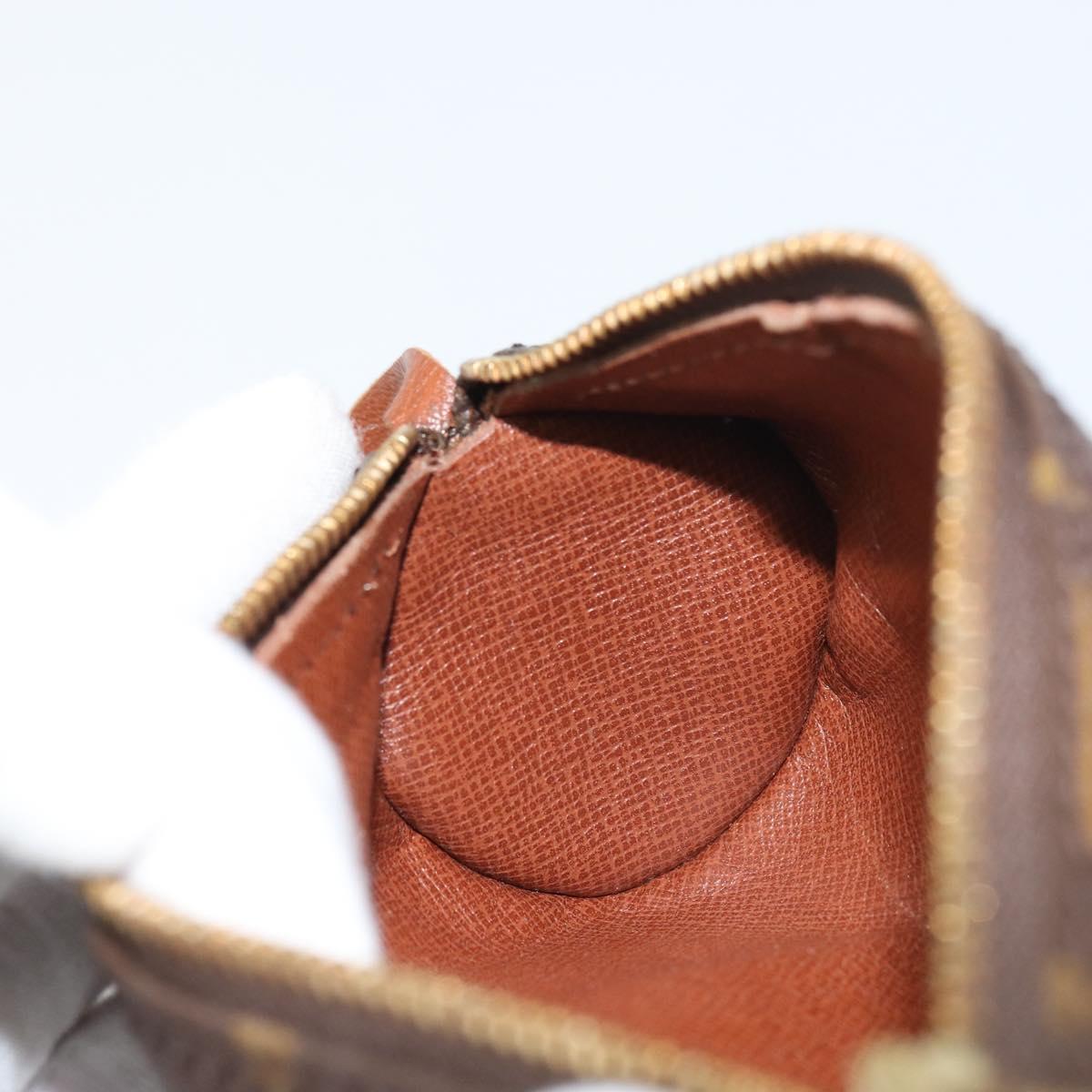 LOUIS VUITTON Monogram Papillon Pouch LV Auth BA8504