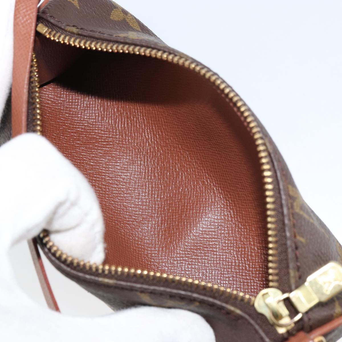 LOUIS VUITTON Monogram Papillon Pouch LV Auth BA8506