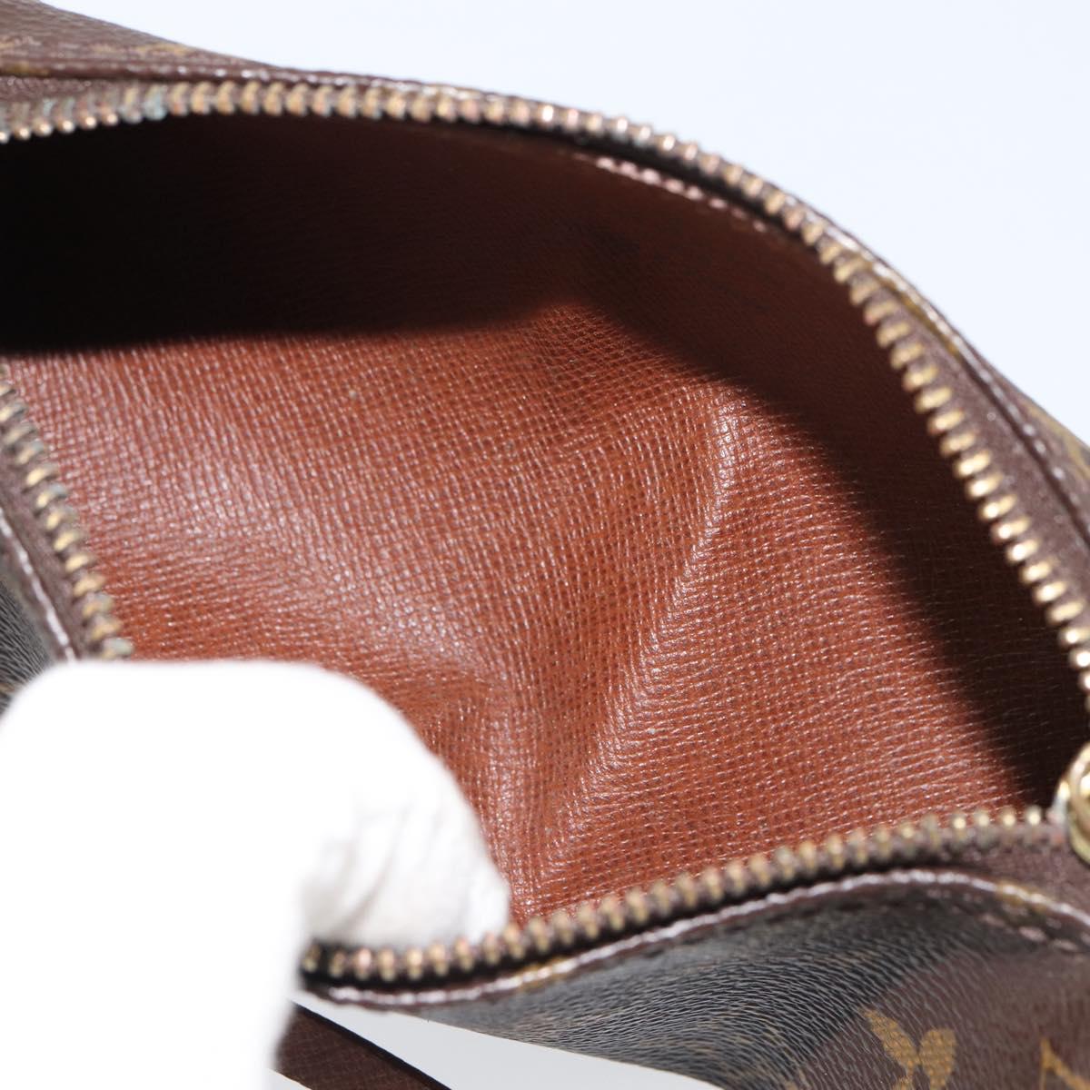 LOUIS VUITTON Monogram Papillon Pouch LV Auth BA8507