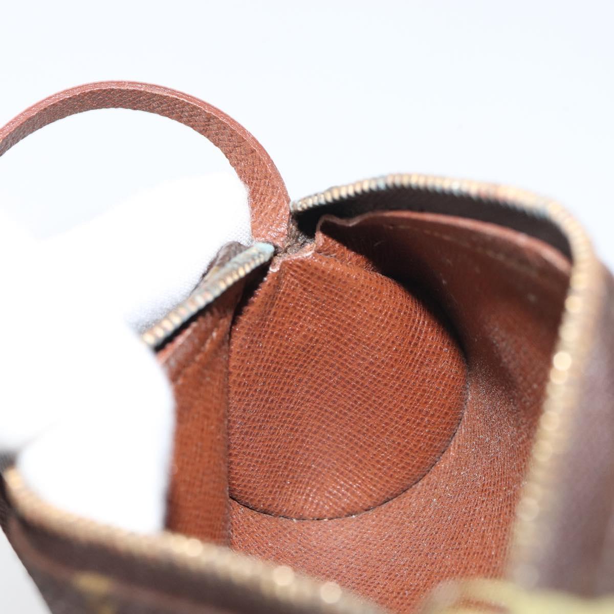 LOUIS VUITTON Monogram Papillon Pouch LV Auth BA8507