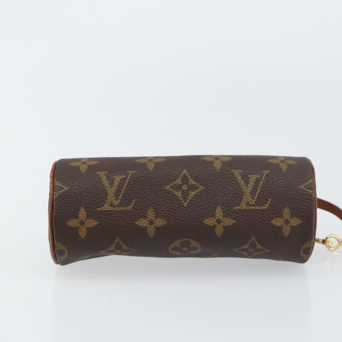 LOUIS VUITTON Monogram Papillon Pouch LV Auth BA8507