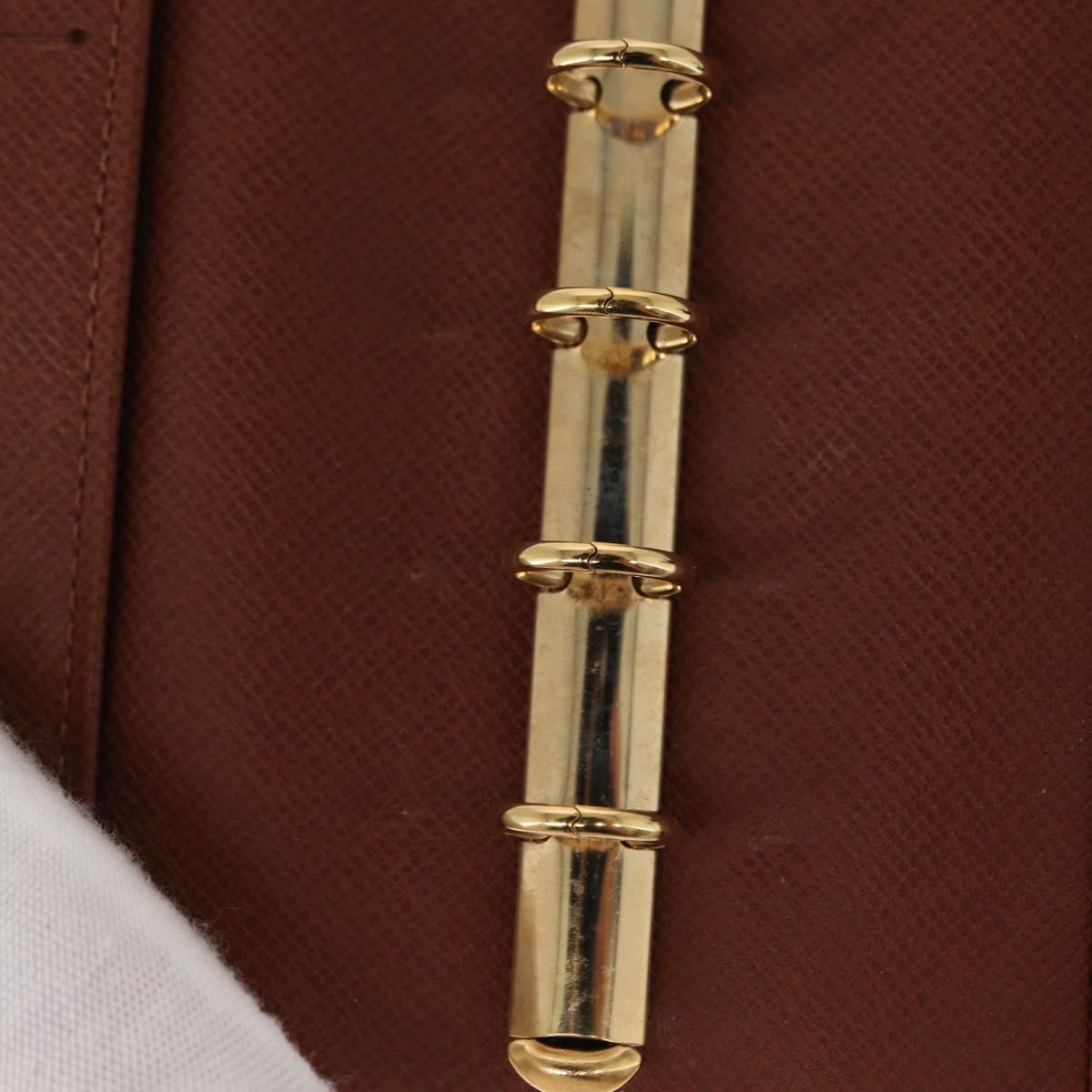 LOUIS VUITTON Monogram Agenda PM Day Planner Cover R20005 LV Auth BA8511